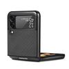 Luxuriöses Carbon Fiber Slim Case für Samsung Galaxy Z Flip 3 4 5g Flip3 Flip4 Telefonschutzhülle Coque für Samsung Z Flip 4