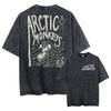 Retro Rock Arctic Monkeys Musikkalbum Grafisk T-Shrit Vintage Vasket Oversized Kortermet T-skjorte for menn Y2k Hip Hop Streetwear