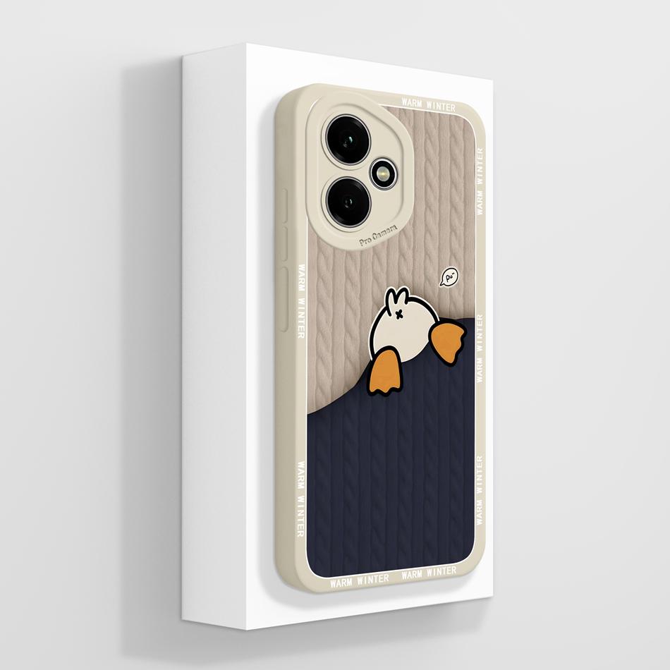 For Honor 400 Pro 5G Case Cute Healing Patterns High Quality Phone Cover For Honor400Pro Soft Liquid Silicone Lightweight Funda