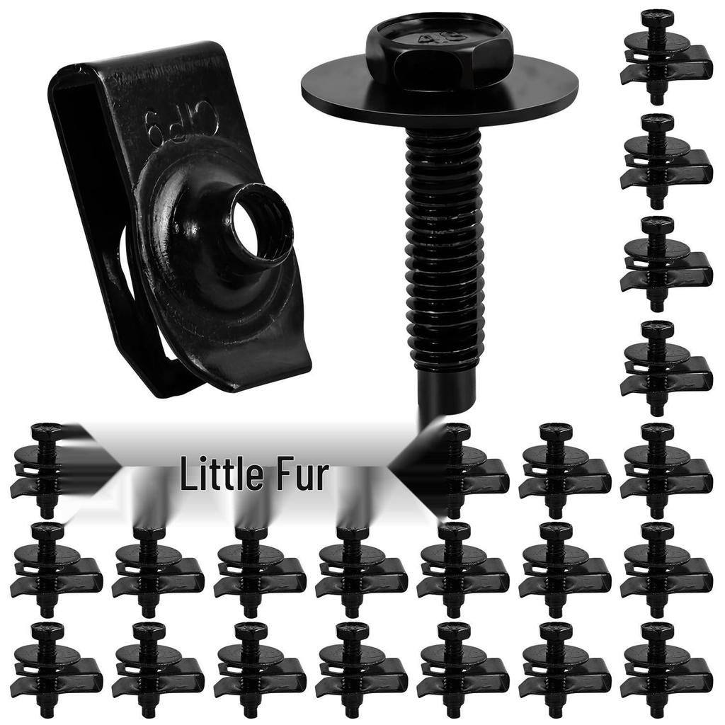 Toyota Car Body Interior & Exterior Panel M6 Washer Screw Set