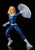 Marvel Hasbro Legends Series Retro Fantastic Four Marvel Belle the Invisible Woman Action Figure Toy with 3 Black 6-Inch Accessories,