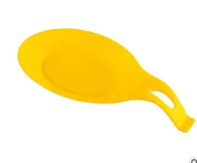 Silicone Spoon Shelf Kitchen Accessories Heat Resistant Spoon Rest Utensil Holder Stove Organizer Placemat Lid Stand