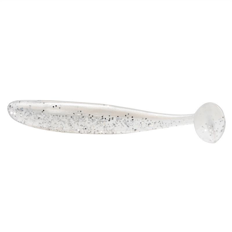 T-Tail Two-Color Soft Worm Fishing Lure - 5.5cm, 6.5cm, 7cm