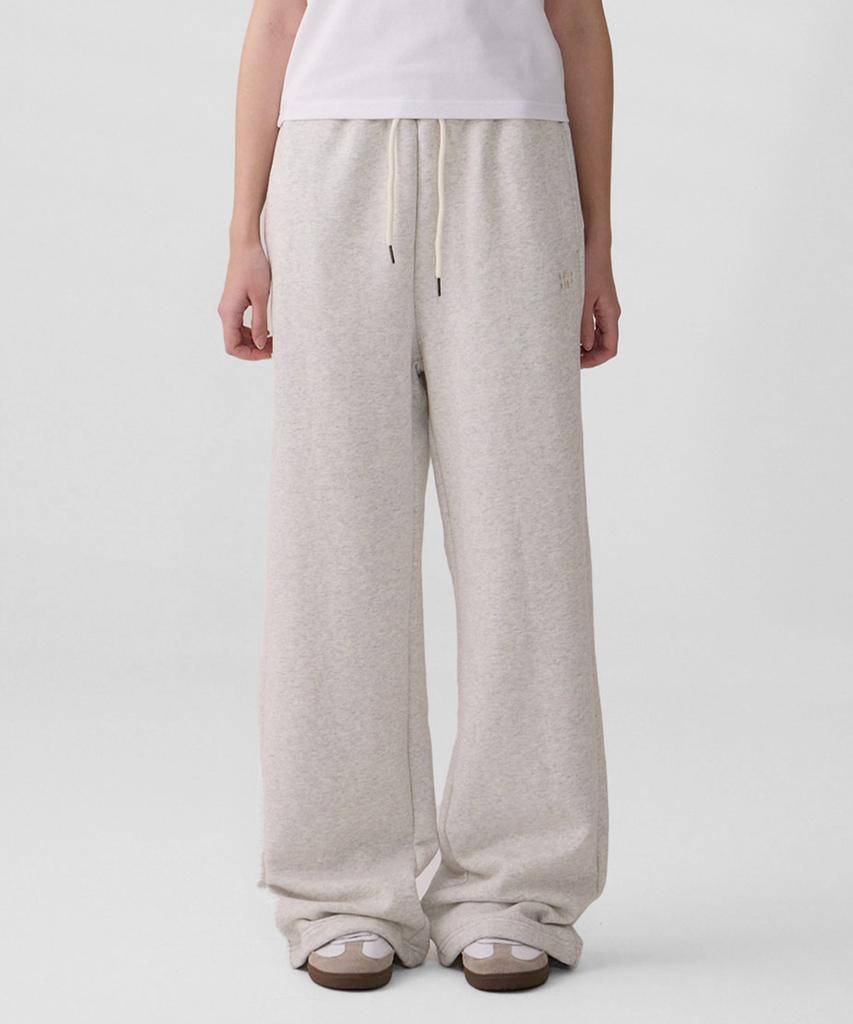 DANGLEDROP Dgdp Legline Wide Sweatpants Oatmeal