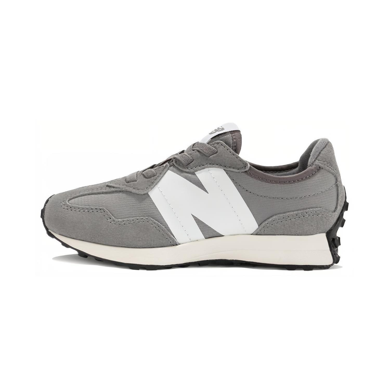 

New Balance NB 327 Sports Abrasion Resistant Low top Kids Lifestyle Shoes Gray Children Aged 3 7 Years Old PH327GR Wide (W) 30