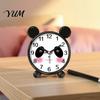 Kids Room Clock Cartoon Animal Alarm for Students, Non-Ticking Quiet Movement Clock, Battery Operated Desk Home Bedroom Electronic