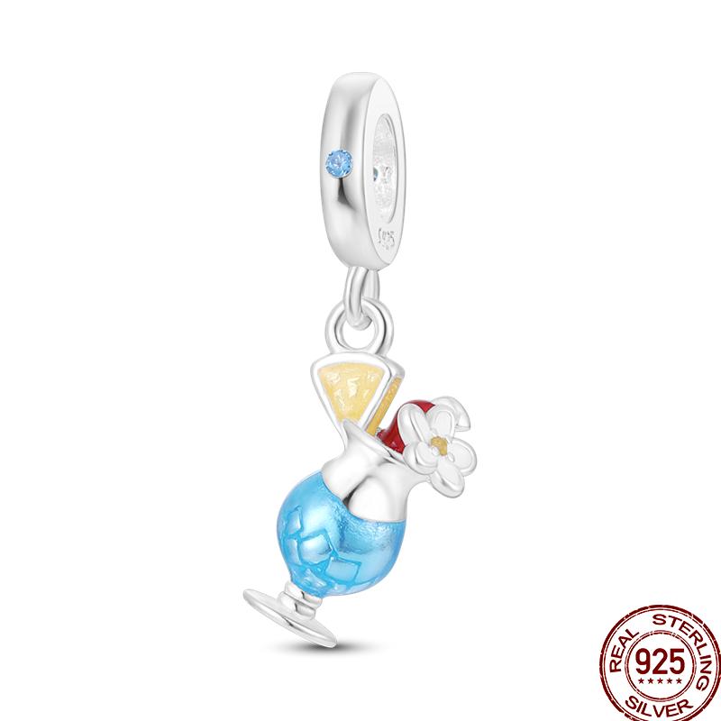 Copper Gourmet Sweets Ice Cream Soda Collection For Pan Original Bracelet Diy Jewelry Gift Birthday Anniversary