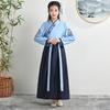 Hanfu Children's Traditional Costume: Boys' National Studies and Girls' Ancient Ruqun Tang Suit for School Performances.