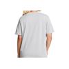 Under Armour Comfortable Loose Fit Round Neck Short Sleeve T-Shirt Women tops Modern-Gray 1386853-012
