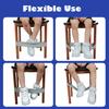 6 PCS Chair Bands With Fidgety Feet Colorful Chair Fidget Bands Desks Stretch Foot Band for ADHD Sensory Flexible Band Classroom Home Chair Fidget