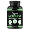 Bio-Moringa-Kapseln, reich an Vitaminen und Antioxidantien, helfen bei der Entgiftung und steigern die Energie 120 Kapseln