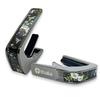 Thalia Capos Limited Series Black Chrome Capo Guitar Fret Pad Included BC-HUMMINGBIRD/HUMMINGBIRD 12"