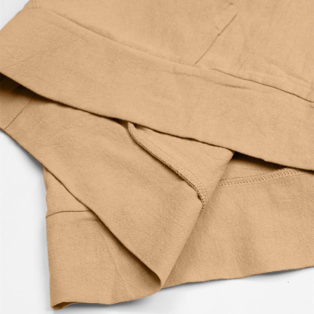 Men's Hoodie Linen Vintage Spring and Autumn Shirt Casual Loose Long Sleeved Clothes High Quality Trendy Men's Clothing