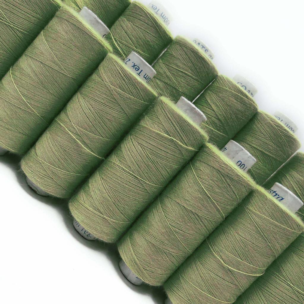 Green Hand Machine 20 Pcs Wholesale Spun Polyester Thread Quilting Sewing
