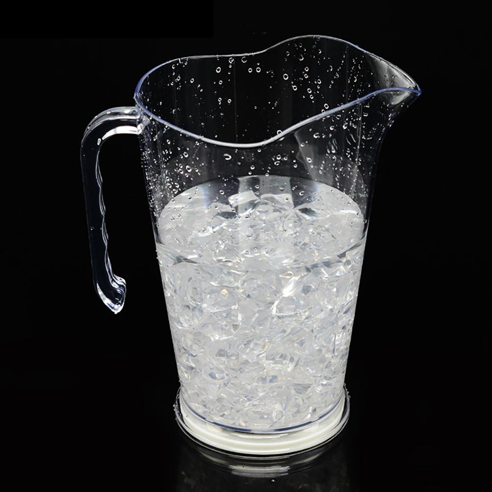 1.8L Kunststoff Farbwechsel LED Eiswürfelbehälter Bar Bierkrug LED Leuchtender Champagner Bier Eiskübel für Bar Party