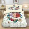 High-quality Printing Duvet Cover Set,Retro Print Bedding Set with Pillowcases 75*50cm for Adult Kids,Gifts for family members