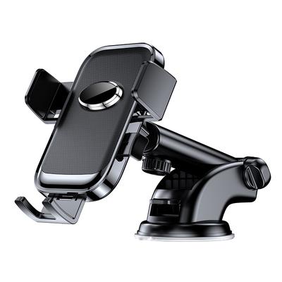 New Design Automatic Clamping 360° Adjustable Suction Cup Telescopic Car Phone Mount Holder with Adjustable Length