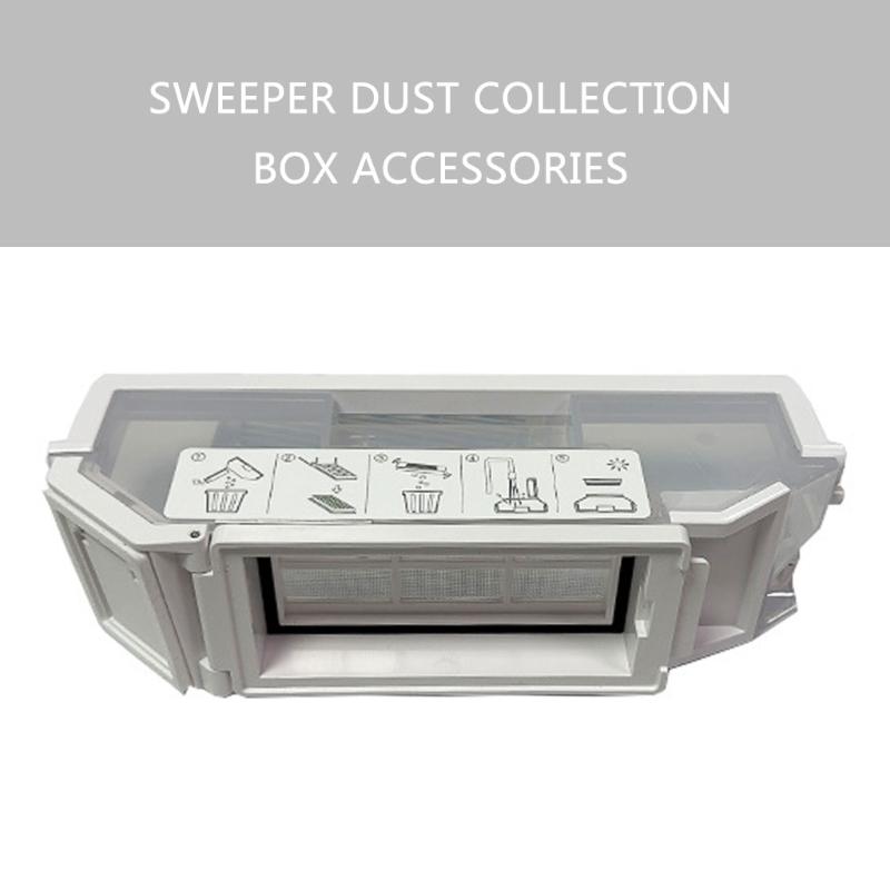 Dust Boxes Dust Bin Vacuum Cleaner Dust Boxes Replacement Vacuum Cleaner Garbage Boxes Part Plastic Texture for T30Pro