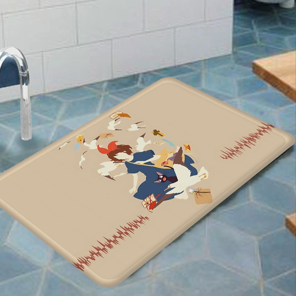 

Коврики для кошачьей комнаты KiKi Jiji Скандинавский стиль Домашний придверный коврик Коврики для ванной-туалета Коврик для декора спальни-отеля 40x60cm