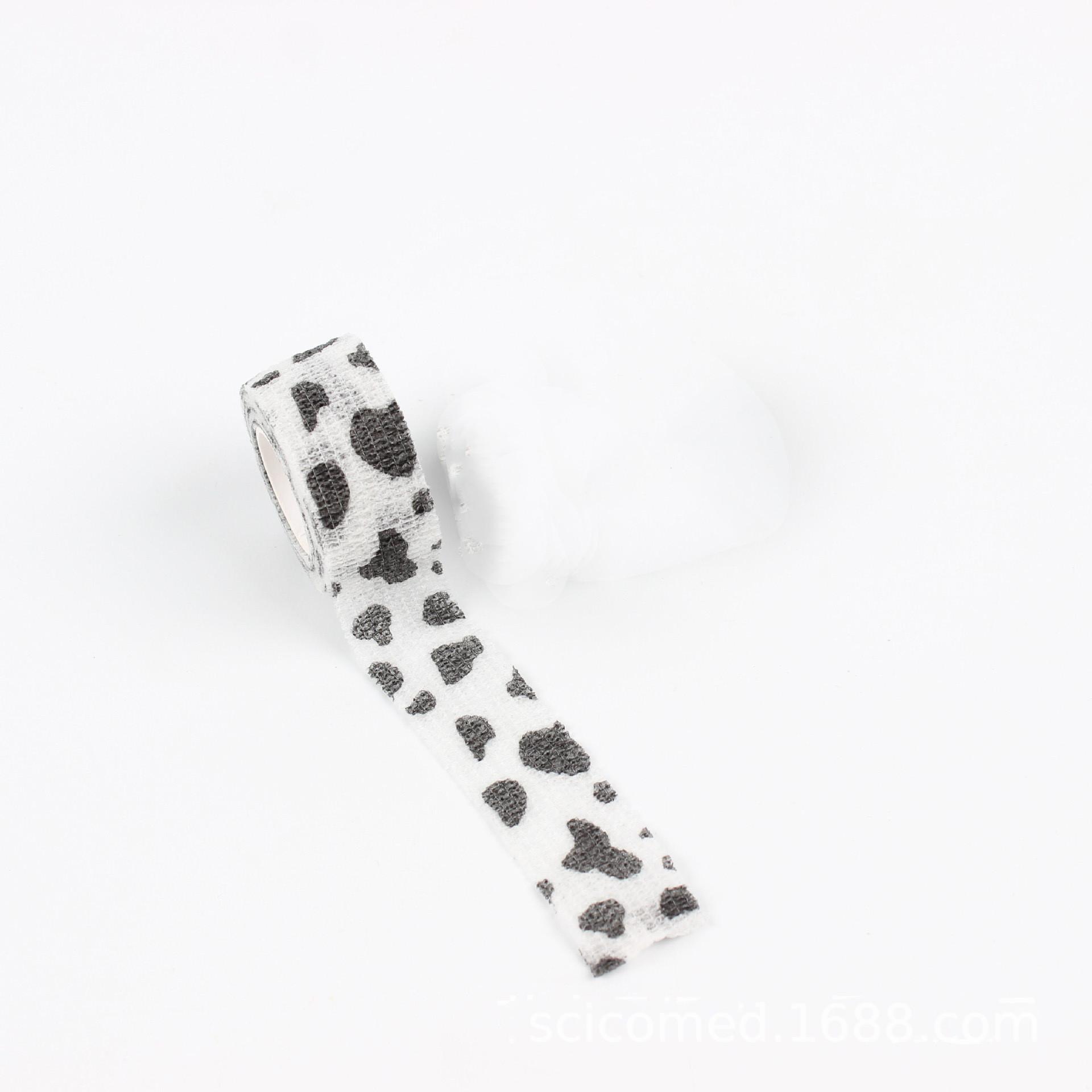 

1 рулон 2,5*450 см одноразовый самоклеящийся гибкий эластичный бандаж для фруктов, ручка для татуировки, ручка для трубки, локоть, медицинская лента 2.3cm*2m