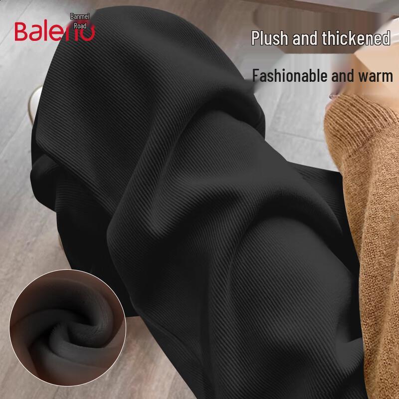 

Baleno Women s Fleece-Lined Chenille Wide-Leg Pants L