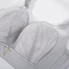 Large-sized Women's Latex Bra Gathering and Adjusting Side-retraction Accessory Bra Push Up Bra