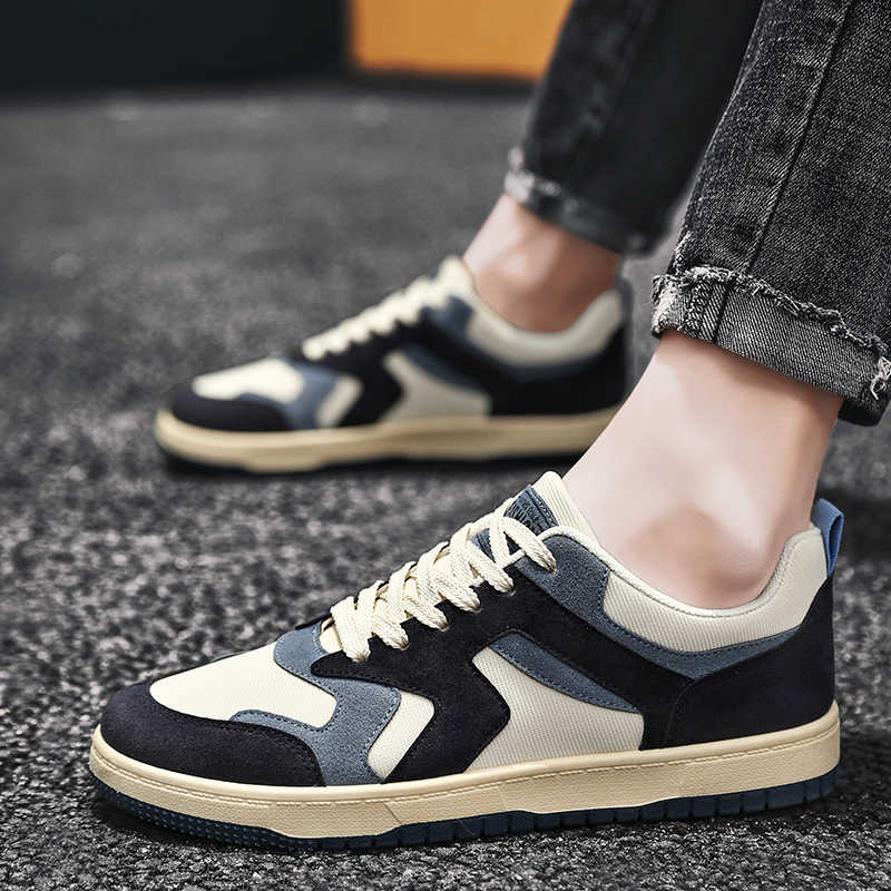 Fashion Thick-heeled Thick Heeled Vulcanized Tennis Casual Men's Sports Shoes Black Sneakers Men Big Size Sho Lux Funny Price