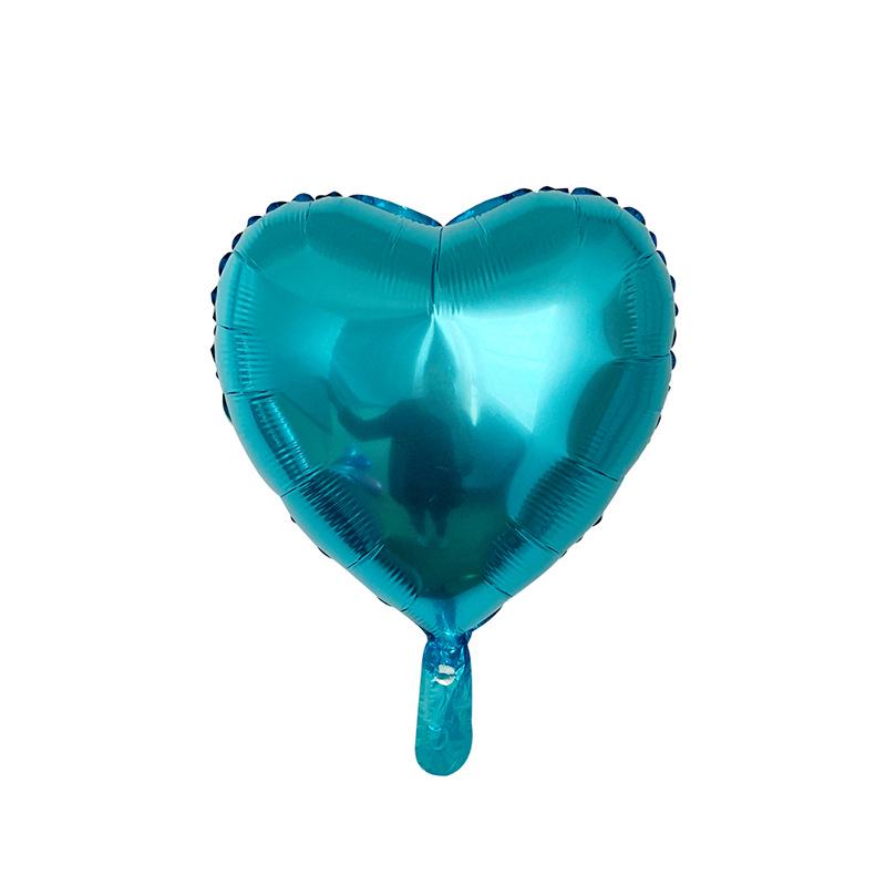 Heart-shaped Aluminum Foil Balloon - 18-inch Valentine's Day Confession Balloon