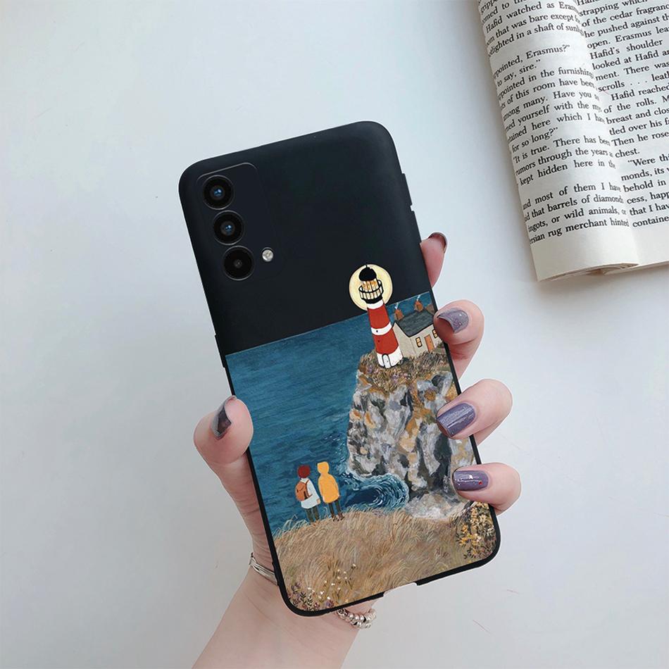 Custodia Per Telefono OPPO Realme GT Master Edition Fantasia Drago Cool Cover Posteriore in Silicone Morbido Opaco Per Realme GT Master Fundas