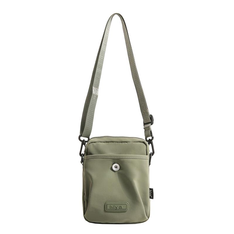 Tooling Style Small Square Bag Unisex Outdoor Crossbody Bag Waterproof Mobile Phone Shoulder Bag