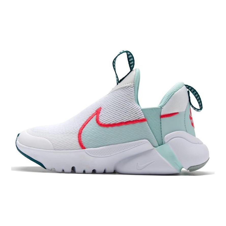 Nike Flex Plus 2 Non-Slip Wear-Resistant Low-Top Kids Running Shoes Kids Running Shoes White Green Red DV9000-101