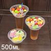 500/700ml Koelbare Drank Snack Beker Kom Heldere Bubble Milk Tea Fruit Draagbare Bekers Met Deksel Hittebestendig Tot 100°