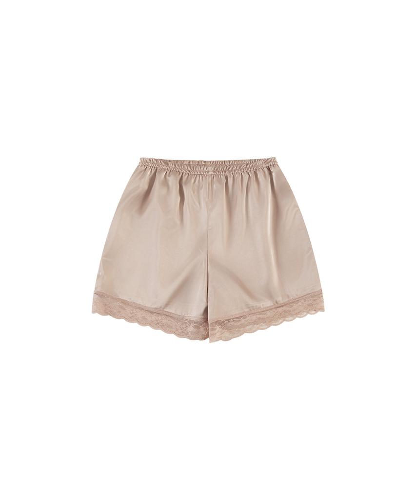 Banwonateullie P3308 Lace Silky Shorts_Soft Pink