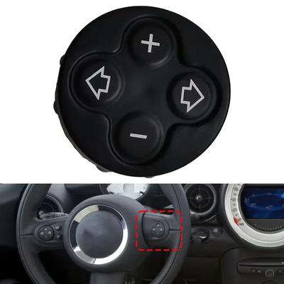Sophisticated Design And Easy To Use Steering Wheel Volume Control Switch Button Cover For MINI For Cooper R55 R56