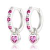 Earrings Gifts for Mom New 925 Silver Bowknot Cherry Stud Earring Butterfly Bee Drop Earring For Woman Jewelry