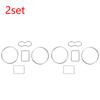 Inele cromate pentru bordul vitezometrului Inele de cadran pentru cadran Kit cadru decorativ pentru VW Golf MKIV 97-03 Jetta Bora MKIV 99-05