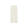 FILA Letter Print Wide Leg Knitted Sports Pants Women bottoms Water-White F11W339609FIV
