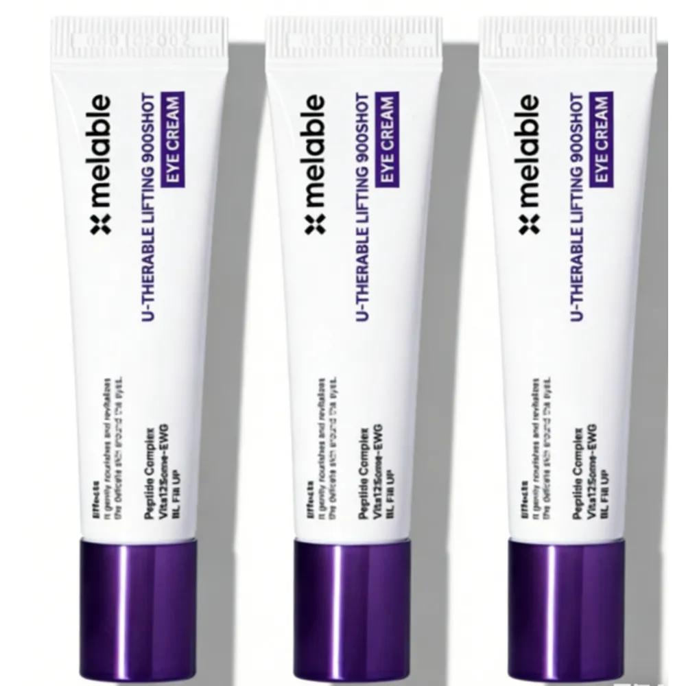 Melable Under-eye Fat & Eye Bag U-Cerable Lifting 900 Shots Eye Cream, 3 Pieces, 15ml