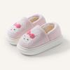 Cartoon Kids Winter Warm Closed-Heel Slippers