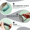6Pcs 3 * 0.8'' Silicone Assist Handle Holder Grip, Cast Iron Skillet Handle Covers Heat Resistant, Non Slip Pot Grip Handle Sleeve, Hot Handle Holder