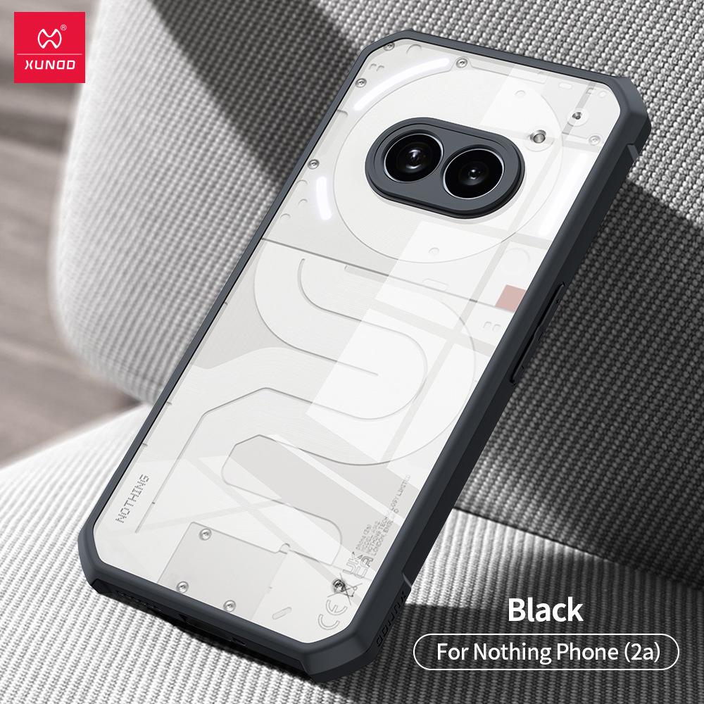 

Xundi Nothing Phone 2a Case - Stylish Protective Cover Phone 2A прохладный черный