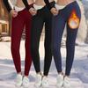 Prevent Cold Velvet Tights High Waist Warm Yoga Pilates Pants Fleece Leggings  Outdoor Activities
