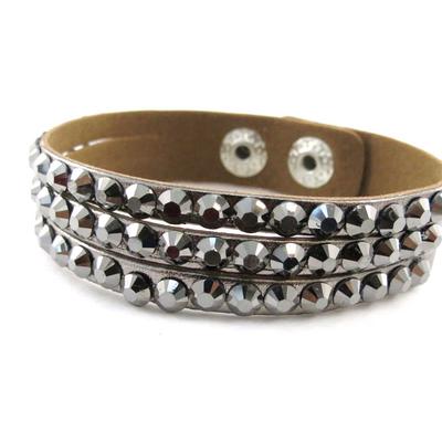 [J2020] - Gray 'Sissi' Designer Bracelet