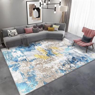 Ink Flow Abstract Carpet Living Room Decoration Home Washable Ink-Dyed Large Rugs 200x300 Coffee Tables Non-slip Soft Floor Mat