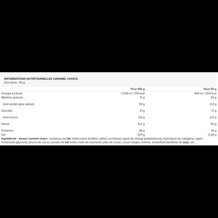 Barres protéinées Barebells - Barebells Soft Bars - Caramel Choco Boite de 12