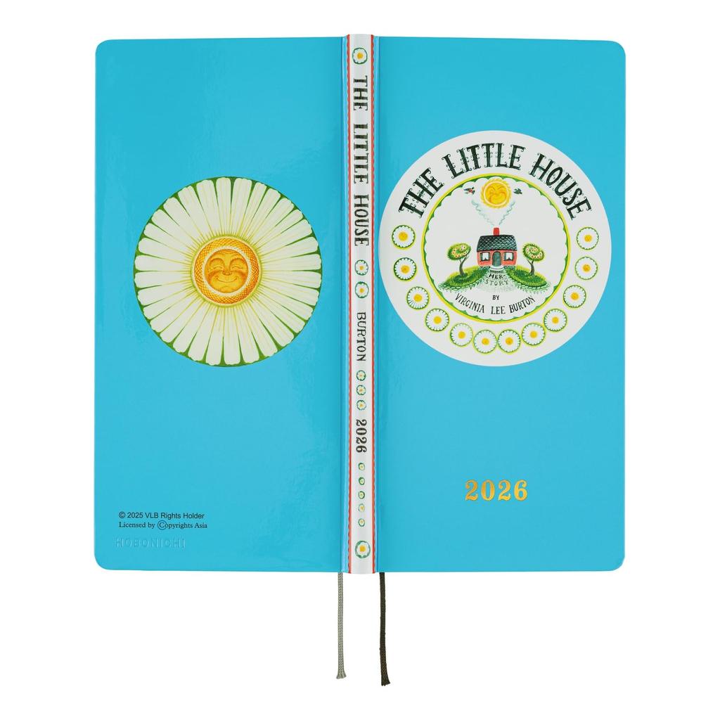 Hobonichi Techo 2026 Weeks English Edition Virginia Lee House January Start Weekly Planner Left Slim Vertical Burton/Little
