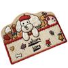 Creative 3D Cartoon Animal Quick-Dry Bathroom Mat – Water-Absorbent Diatom Mud Decorative Entry Mat