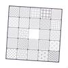 Sashiko Schablonen Stickmuster Stabilisatoren Basteln Kreativität DIY Flexibel Zeichnen Kunst