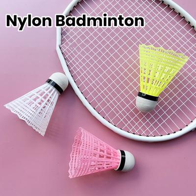 Badminton Stabile langlebige Jugendspieler Nylon-Federbälle für das Badminton-Training im Innen- und Außenbereich