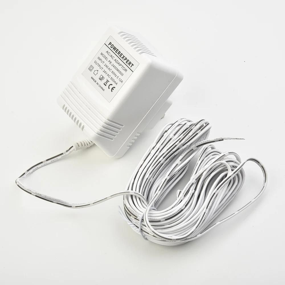 Practical Accessories Brand New High Quality Power Supply Charger Charging For Nest Hello Video For Video Ring White